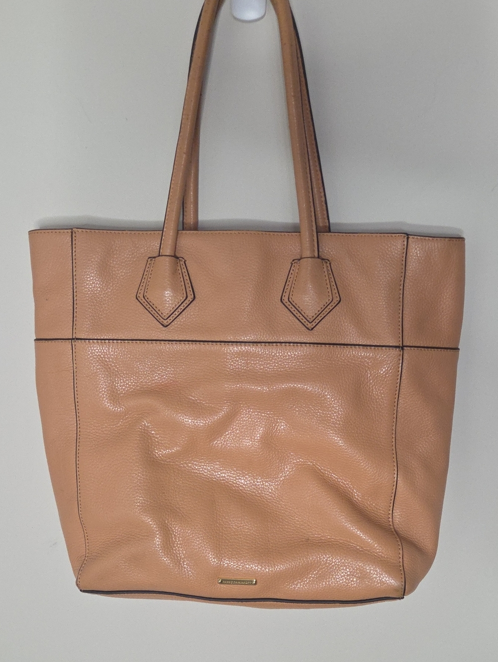 Rebecca Minkoff Pebbled Leather Tan Tote
